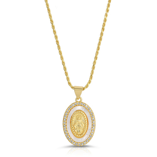 Holy Mother Mary Necklace