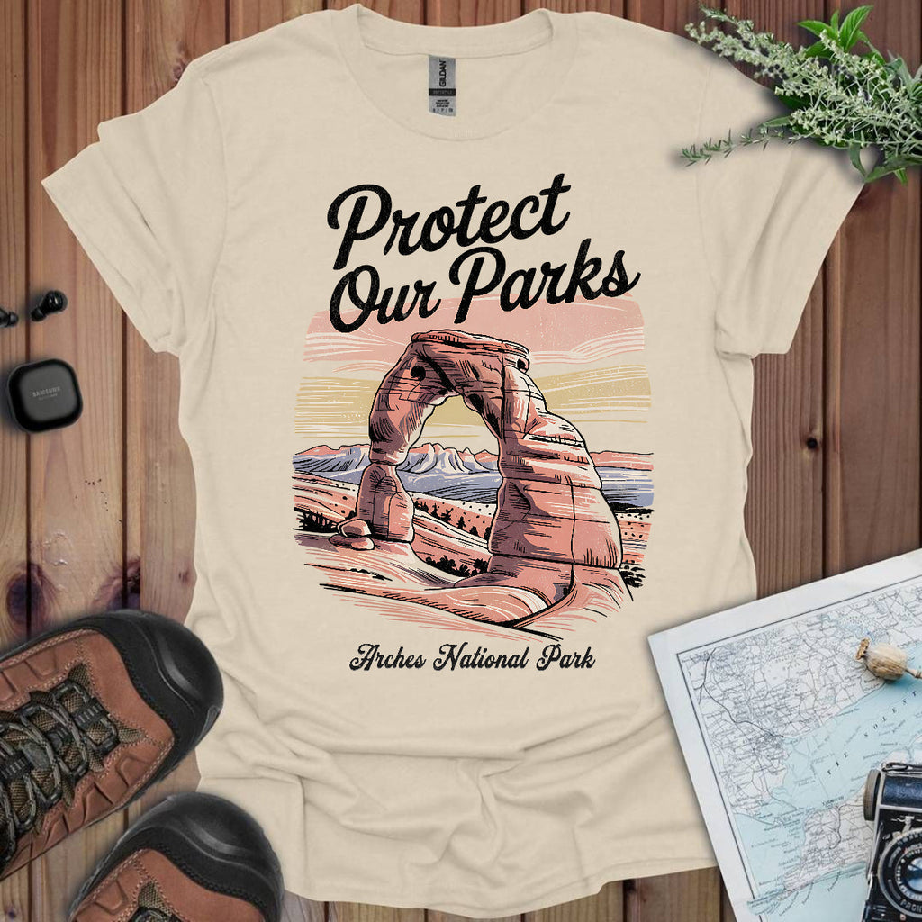 Protect Our Parks Arches Unisex Fit Soft T-Shirt