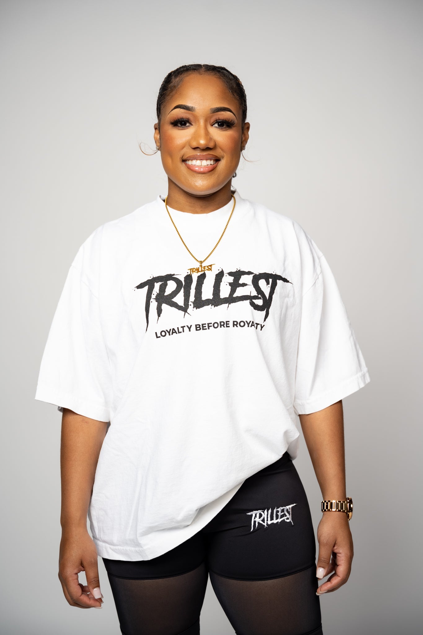Big Trill Tee - Orange/Green/White