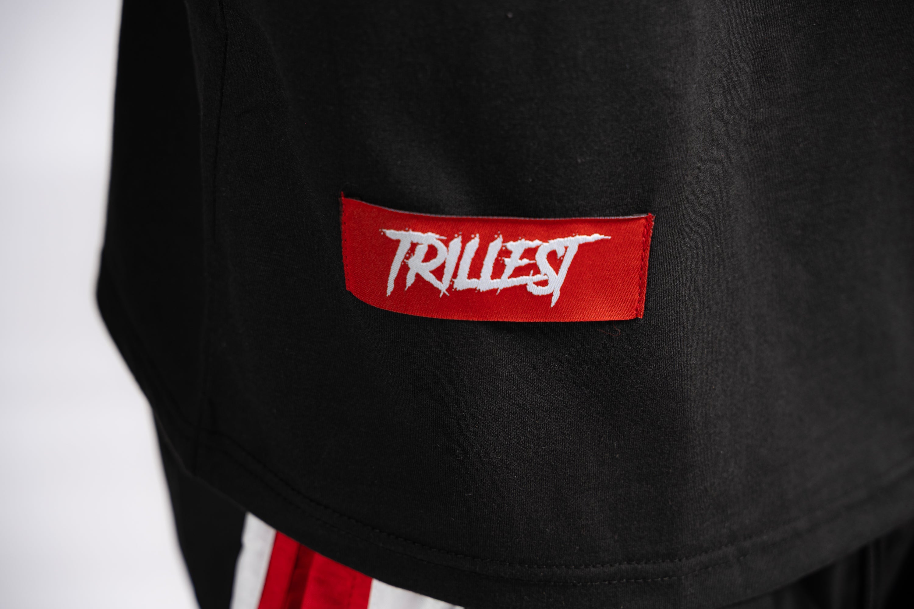 Forever Trill T-Shirt - Black/White/Red (Oversized)