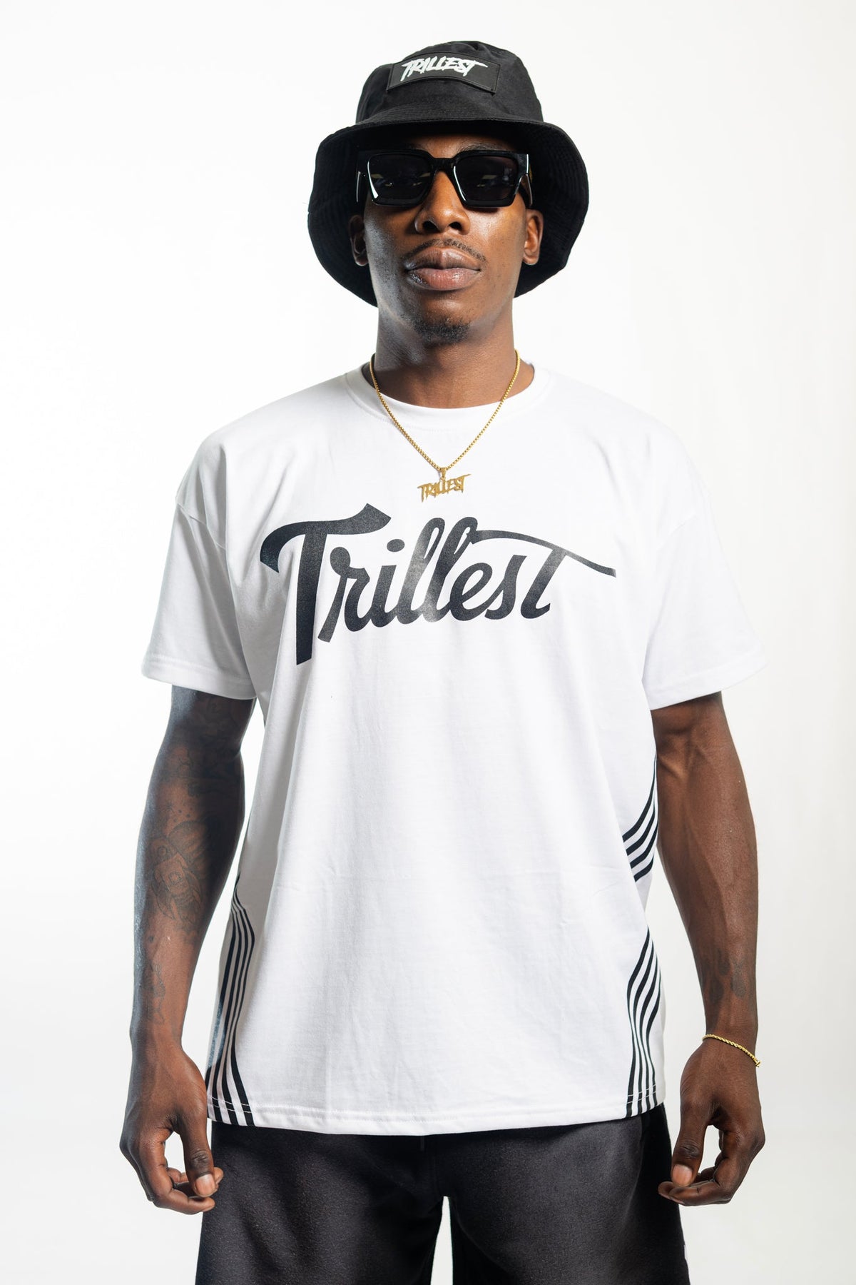 4 Stripes Trillest Tee - White/Black