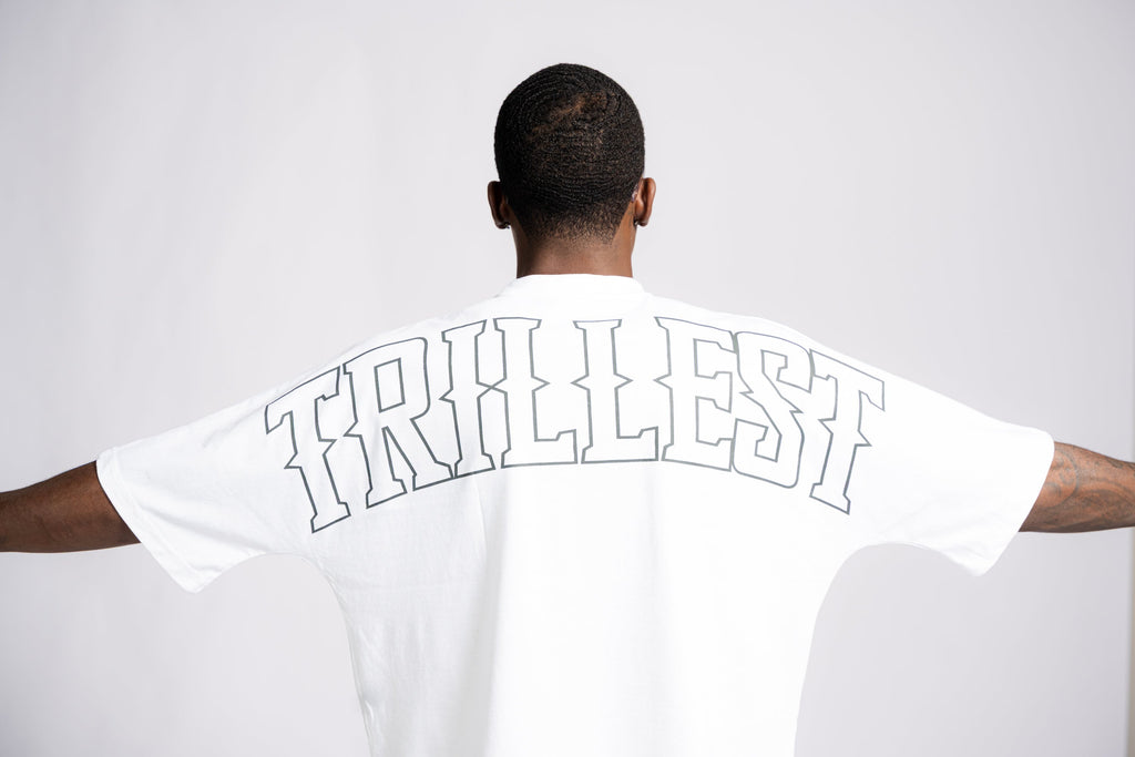 Forever Trill T-Shirt - White\Black\Gray (Oversized)