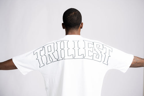 Forever Trill T-Shirt - White\Black\Gray (Oversized)