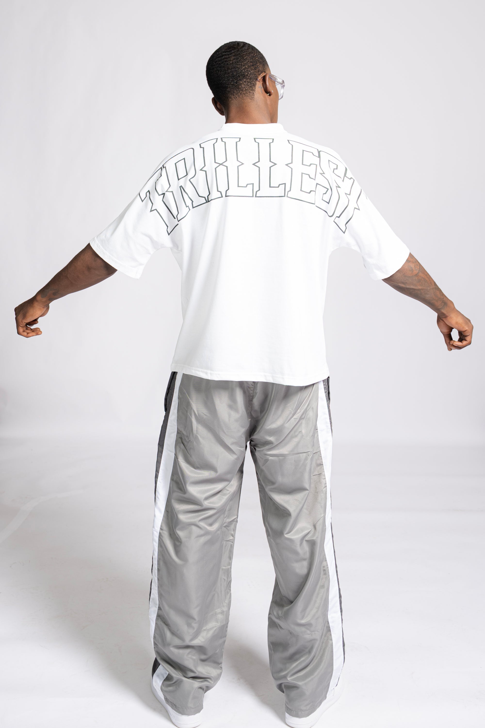 Forever Trill T-Shirt - White\Black\Gray (Oversized)