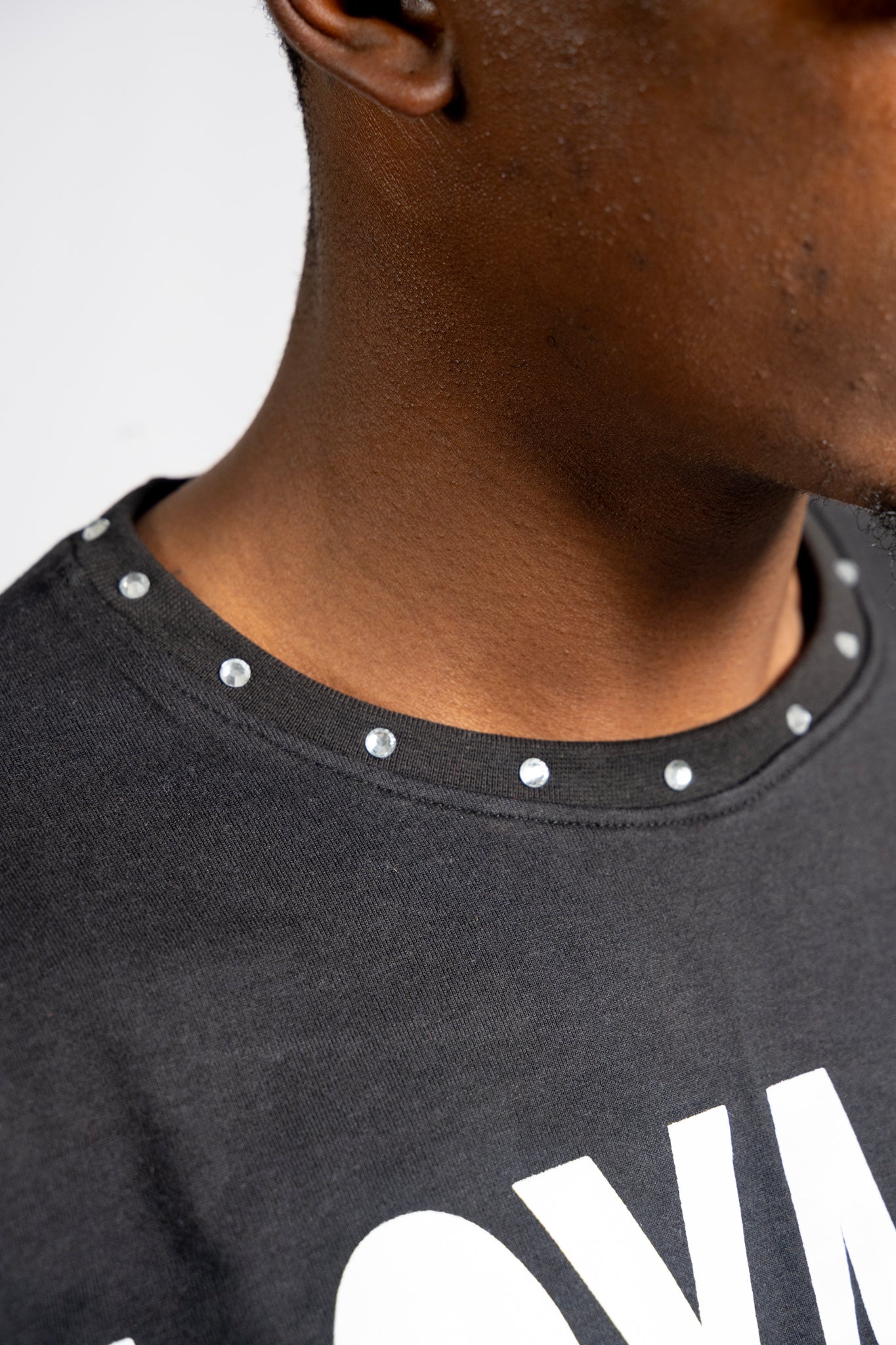 Loyalty Royalty Shirt - Black/White (Drop Shoulder Boxy)