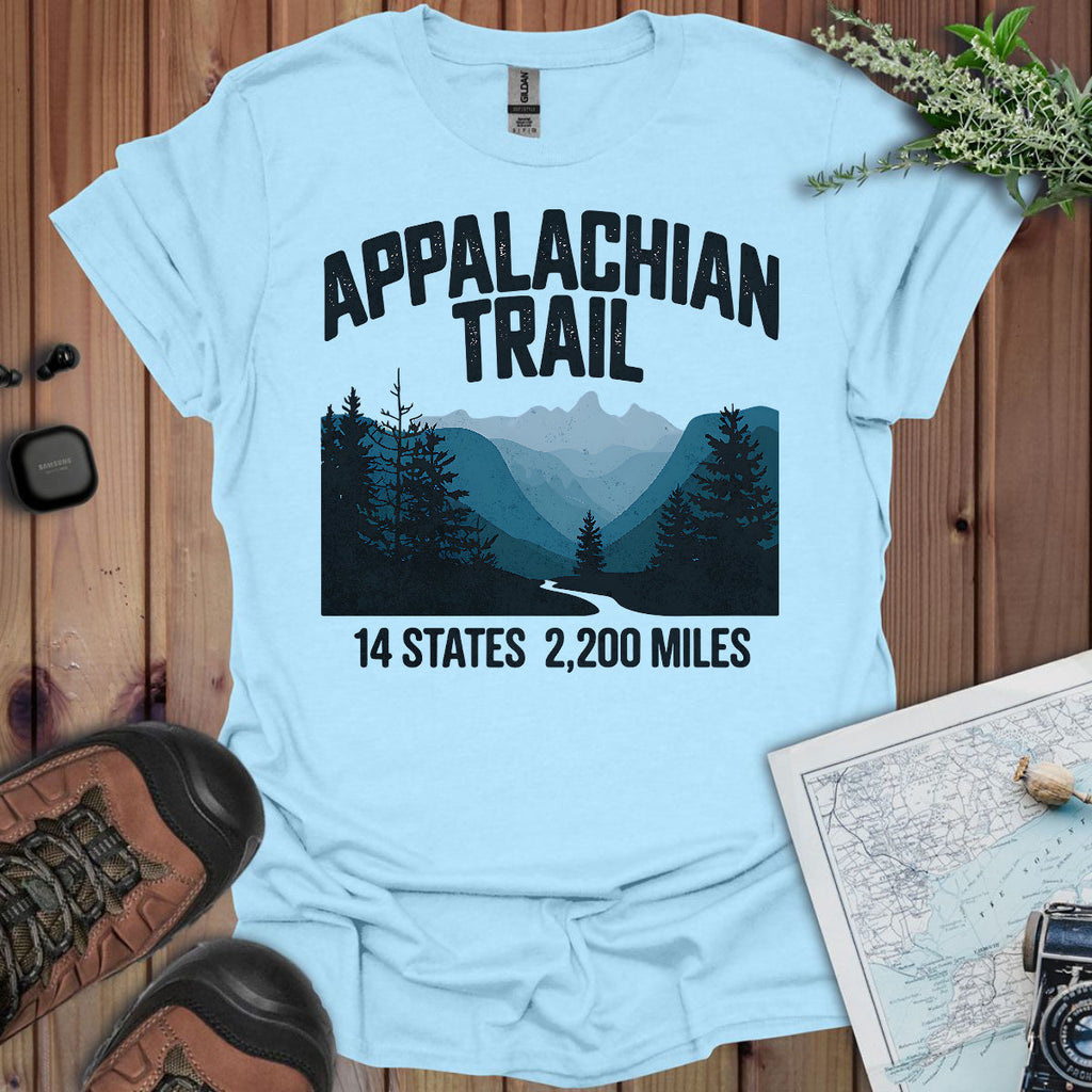 Appalachian Trail 14 States 2200 Miles Unisex Fit Soft T-Shirt