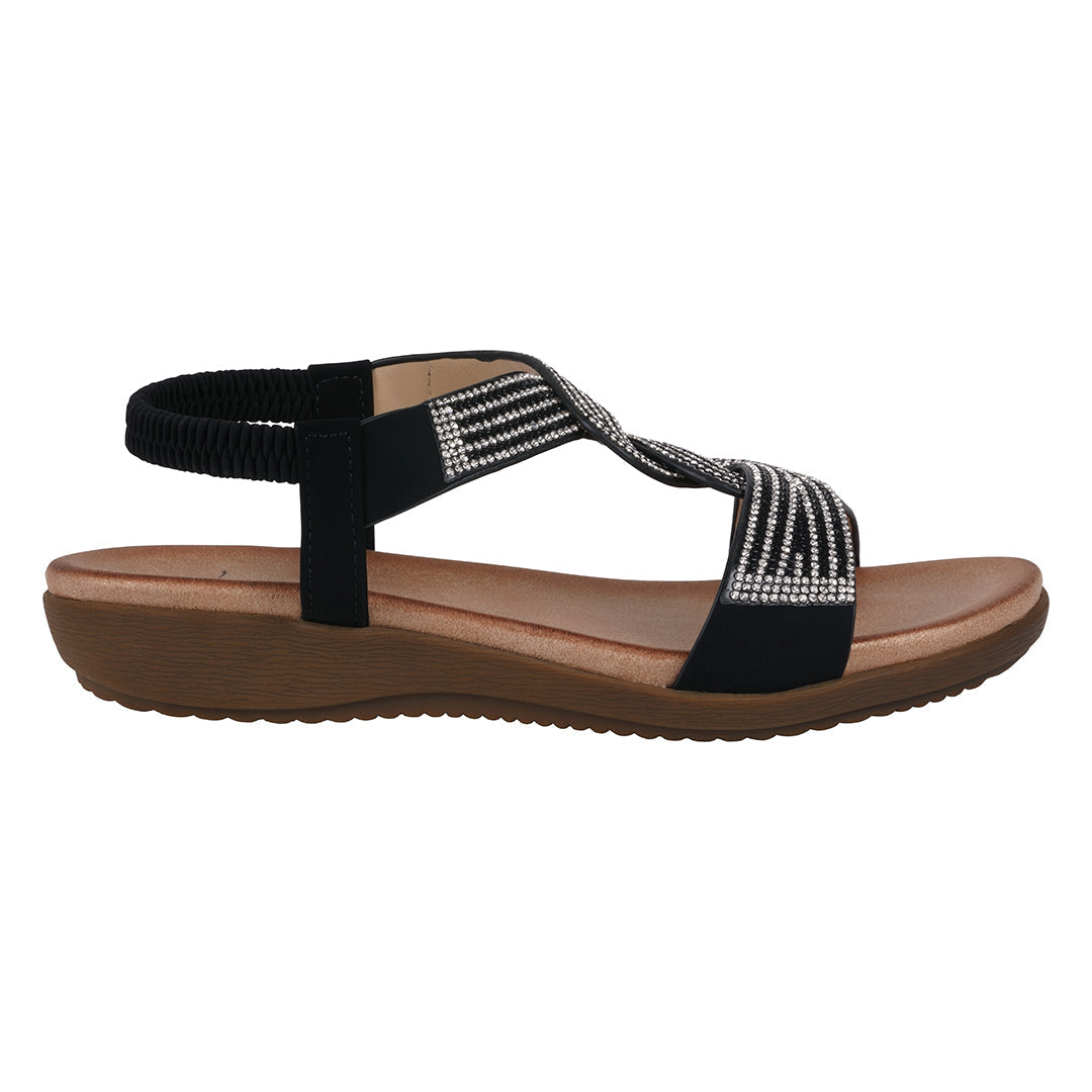 Women's Vianna Embellished Flat Sandals