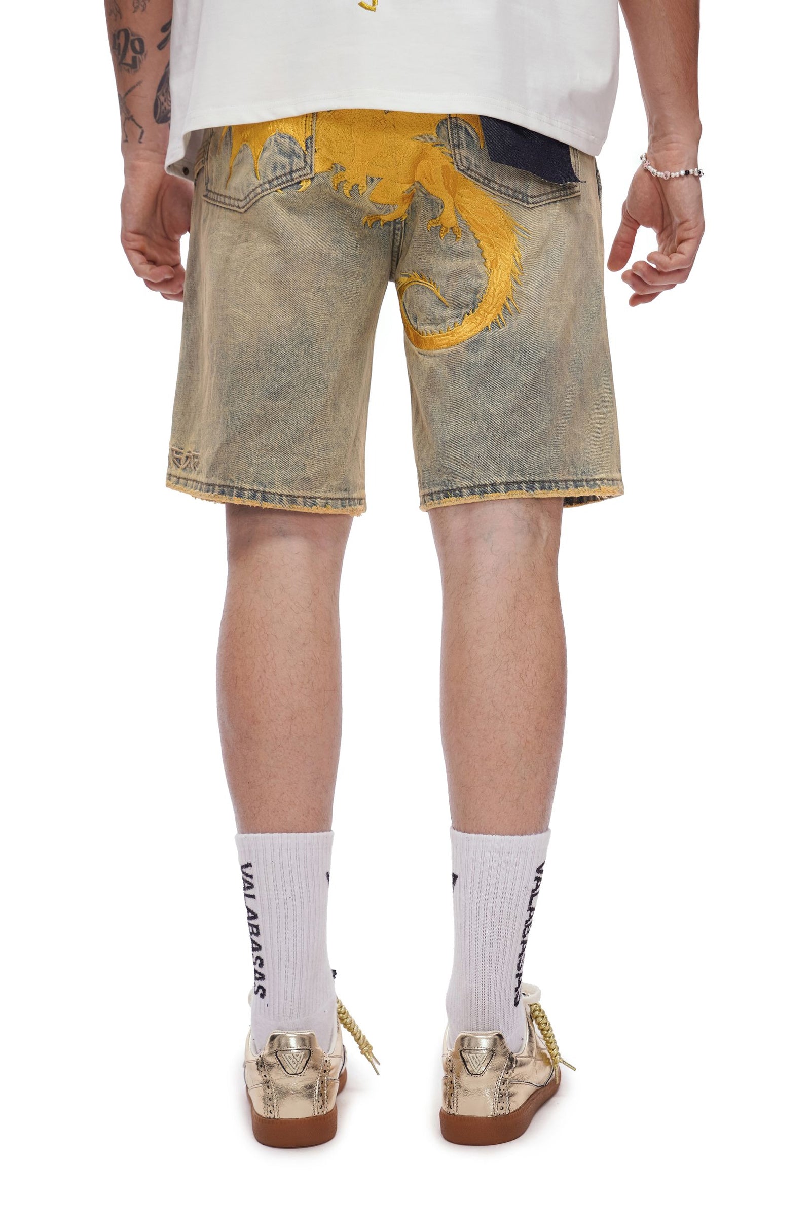 Valabasas Kuroto Denim Shorts - Vintage Wash