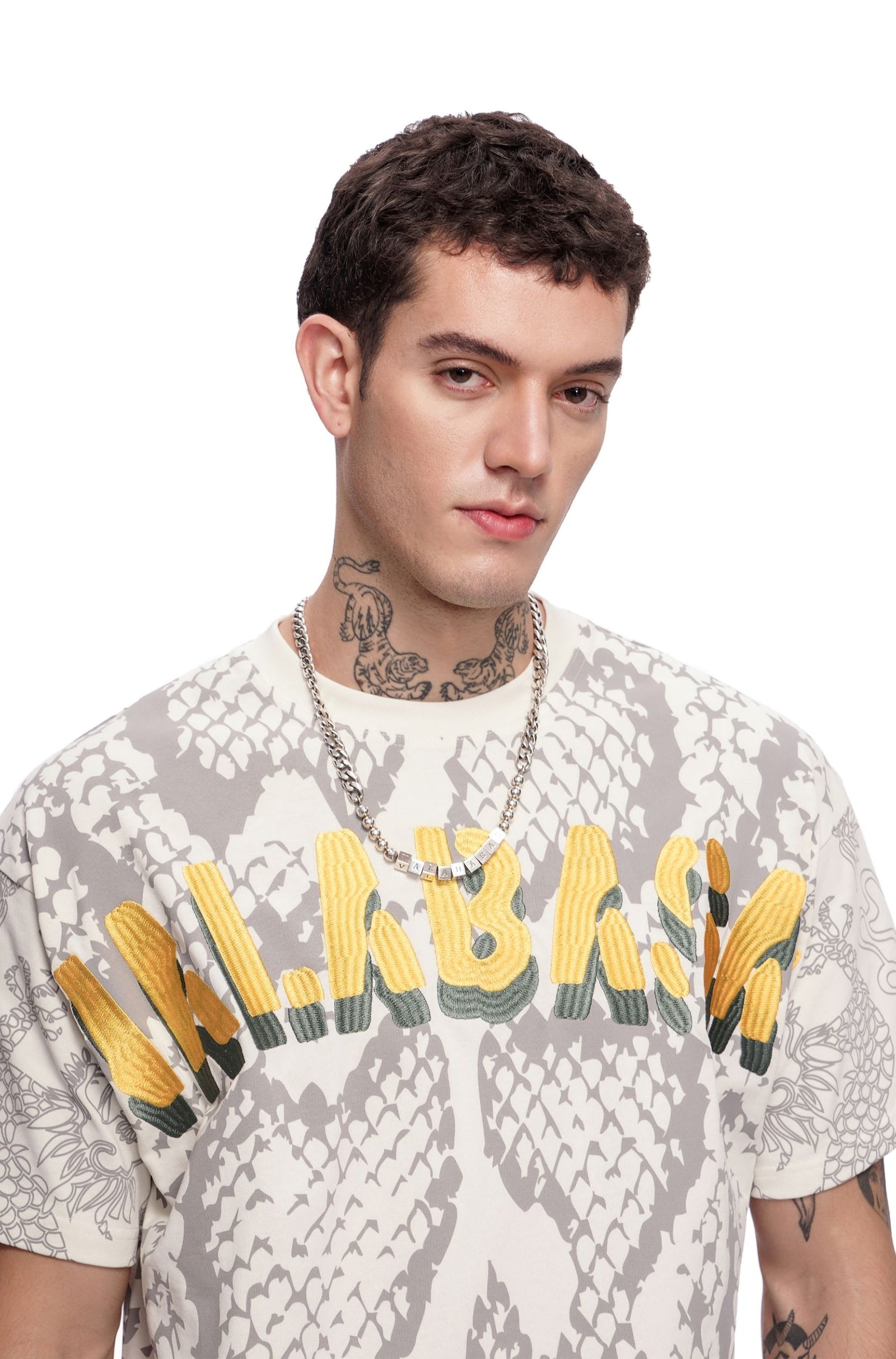 Valabasas Serpent Fade Tee - White