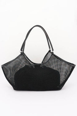 Women's Tote Bag Mesh With Removable Liner BYMANYC ® New York CONTEMPORARY AIRY VERSATILE SHOPPER - New Collection