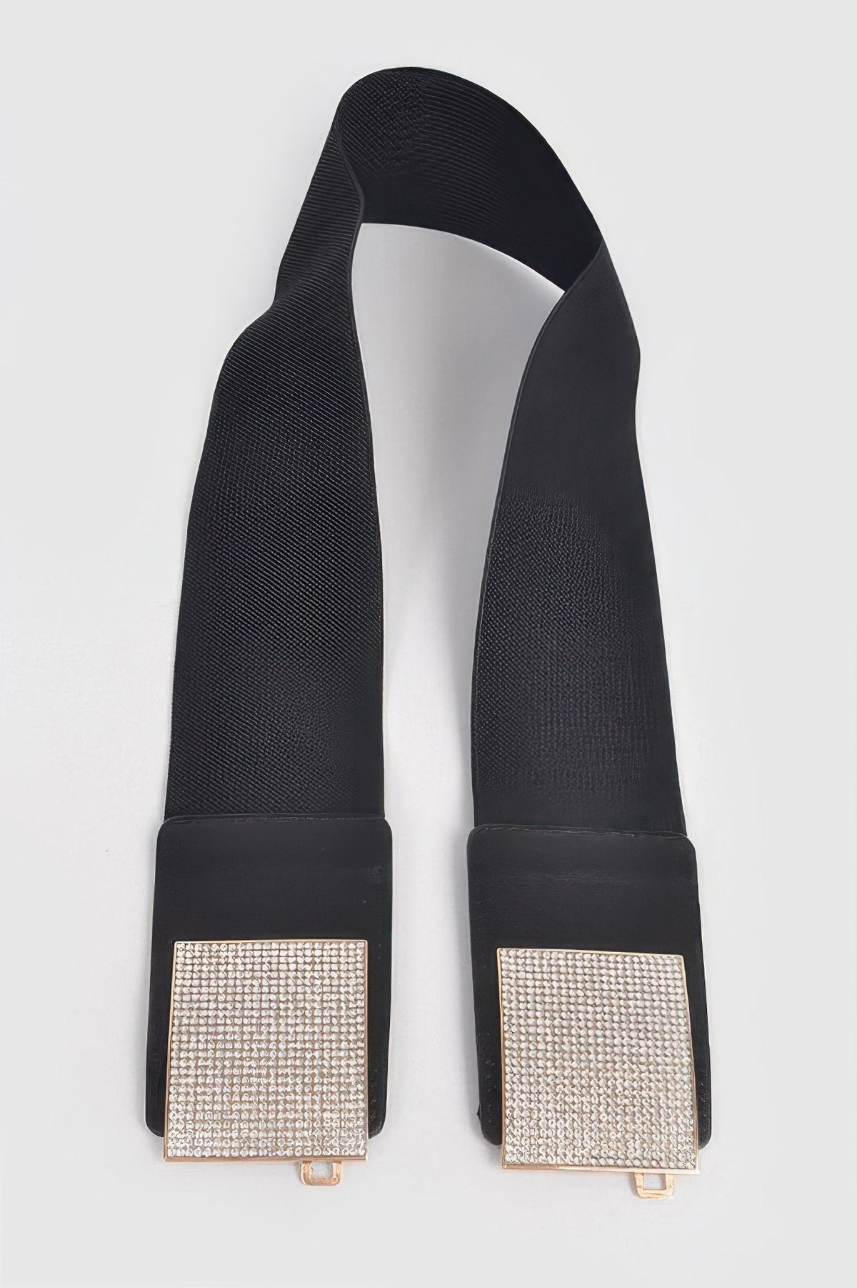 WOMEN'S BELT HUDSON Rhinestone Metal Buckle BYMANYC ® New York