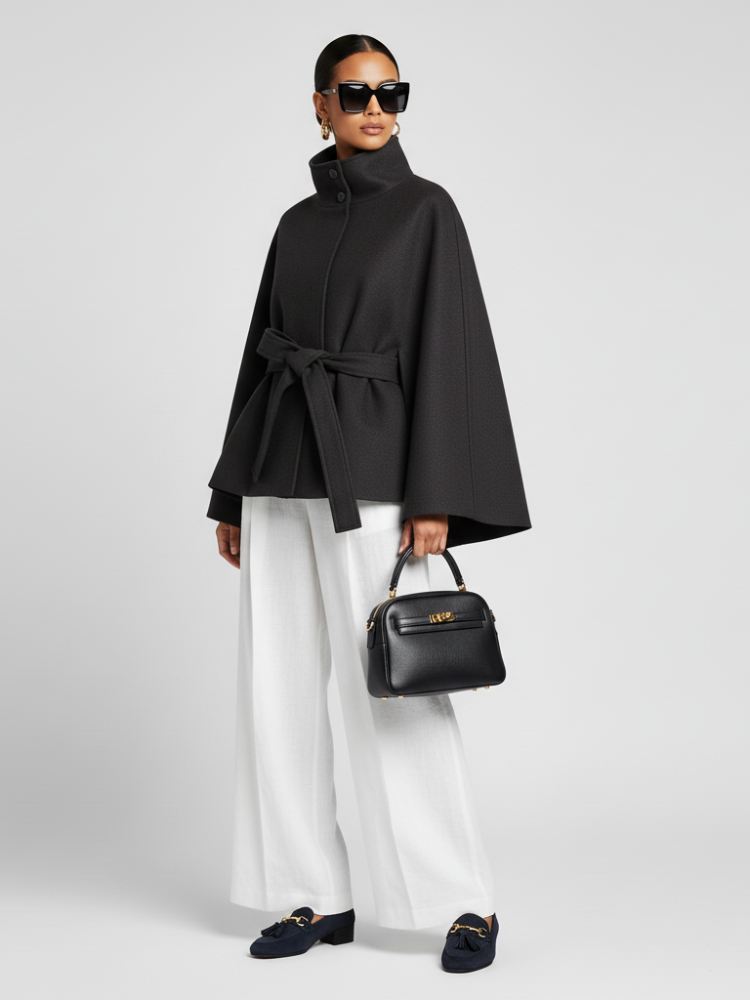 Women's Cape Jacket GRAMERCY PARK ECO FASHION BYMANYC ® New York