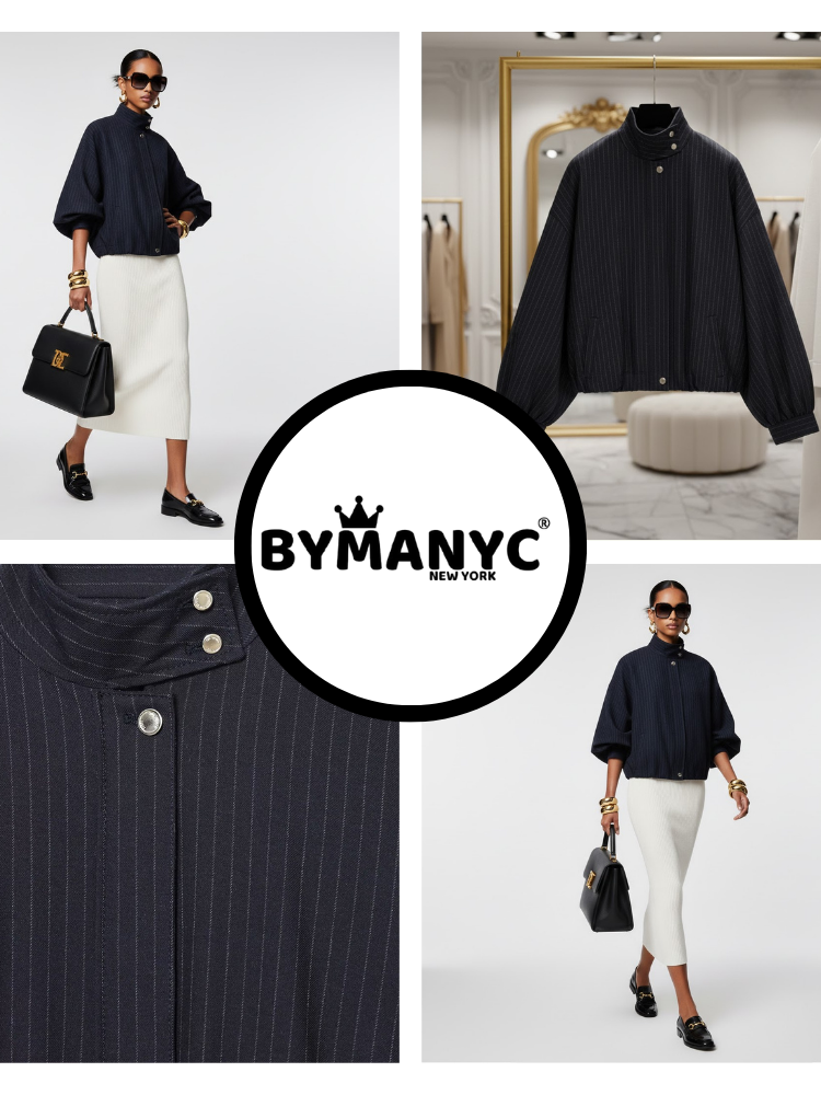 Women's Eco Jacket 5TH AVENUE NYFW New Collection BYMANYC ® New York