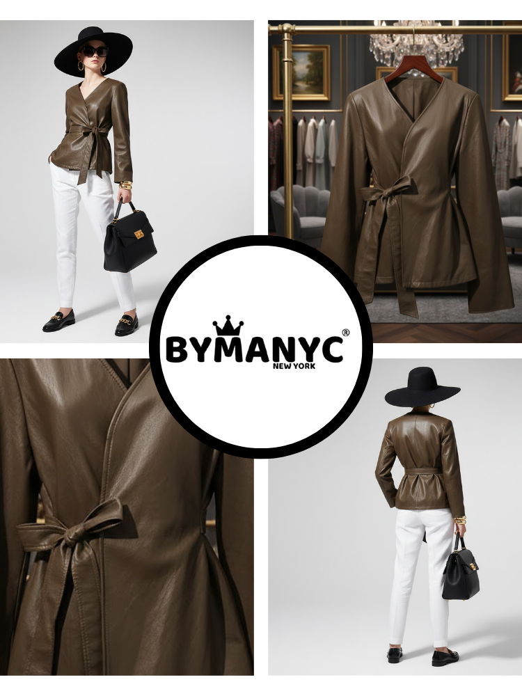 Women's Eco Jacket NAVY YARD NY CITY Collection BYMANYC ® New York