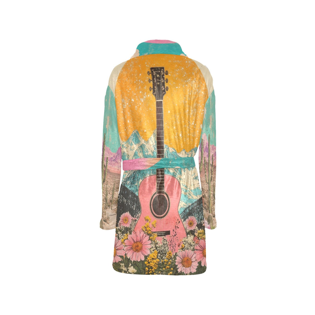 Baha Ranch Retro Pop Western Bath Robe