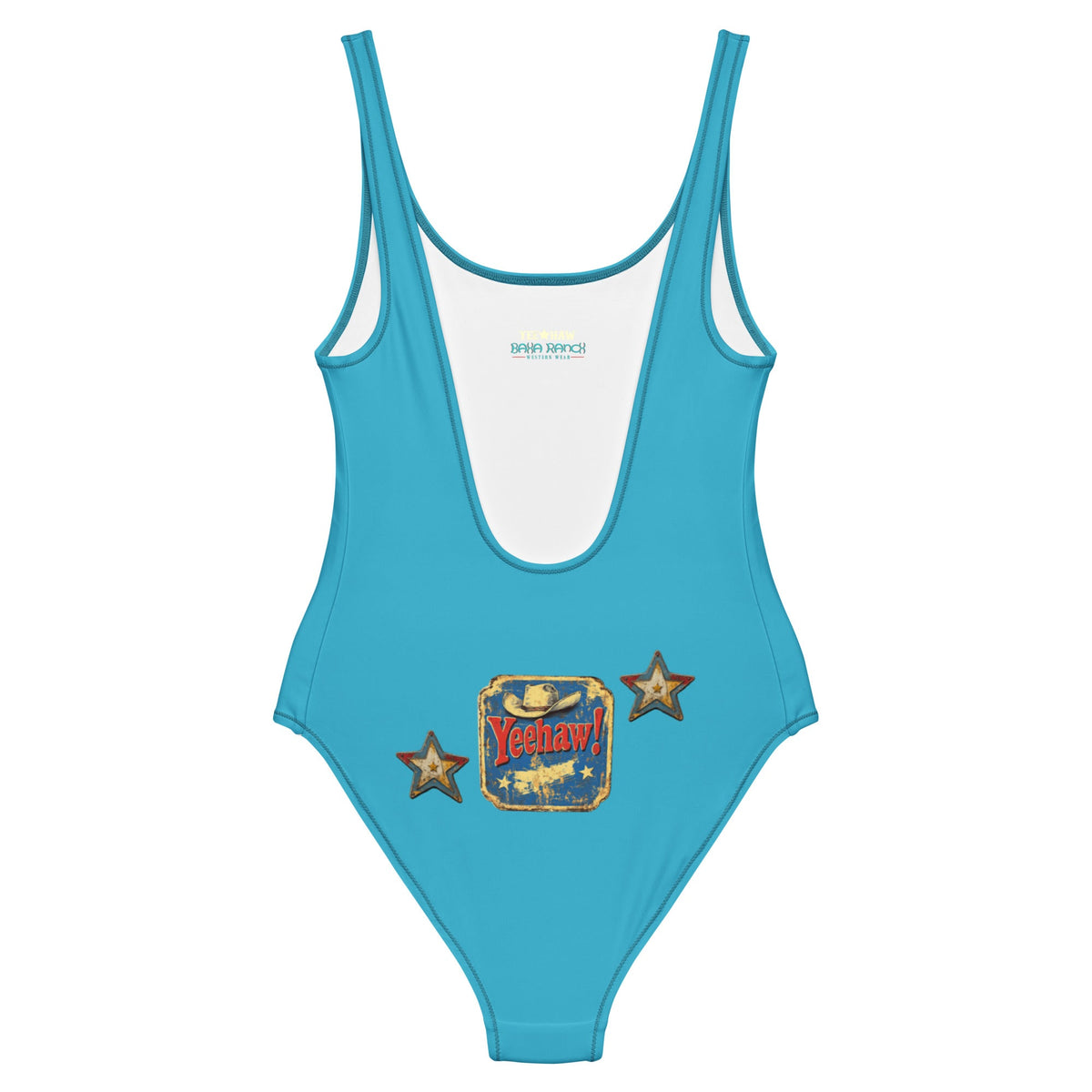 Yeehaw Vintage Cowgirl One-Piece Swimsuit