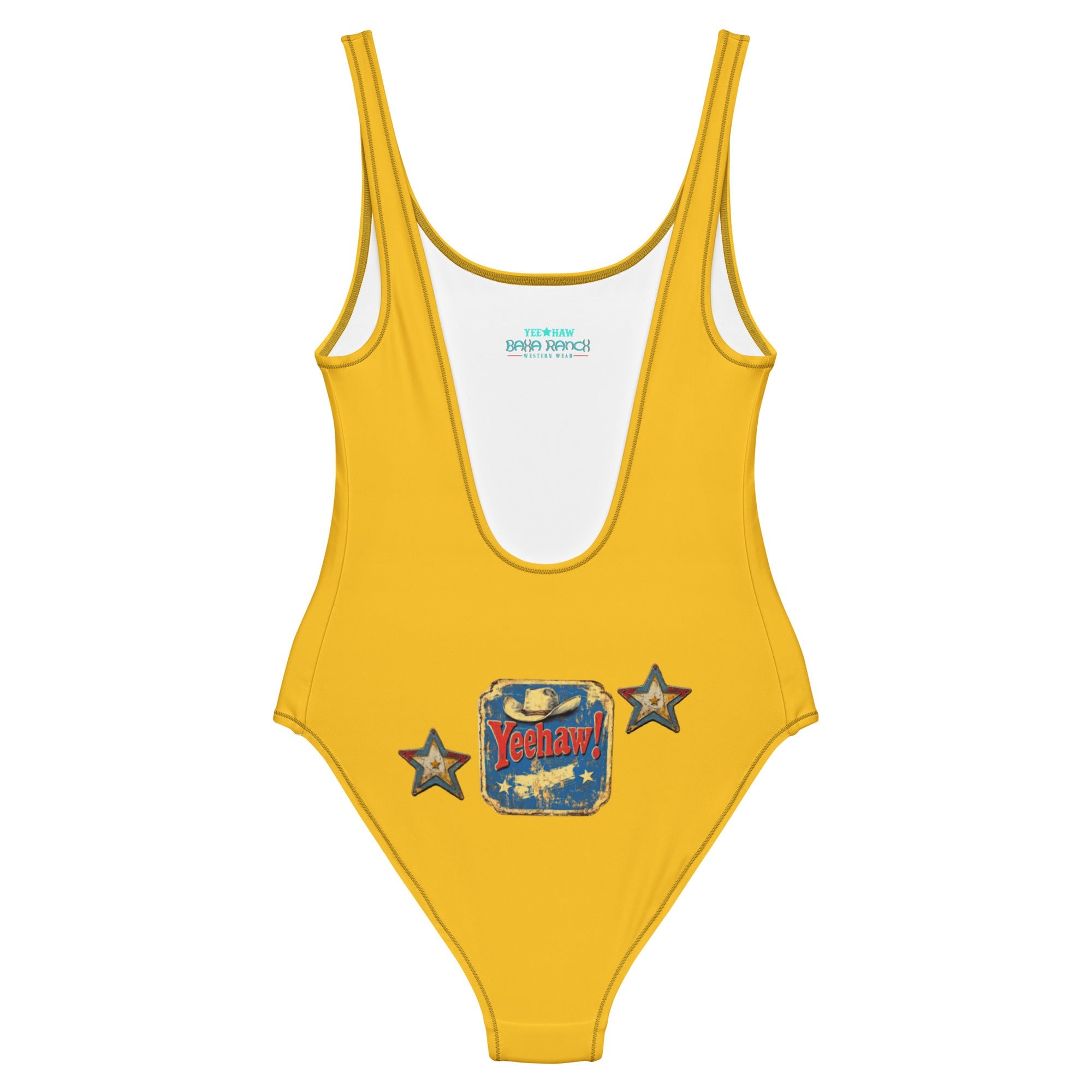 Yeehaw Ride 'Em Cowgirl One-Piece Swimsuit