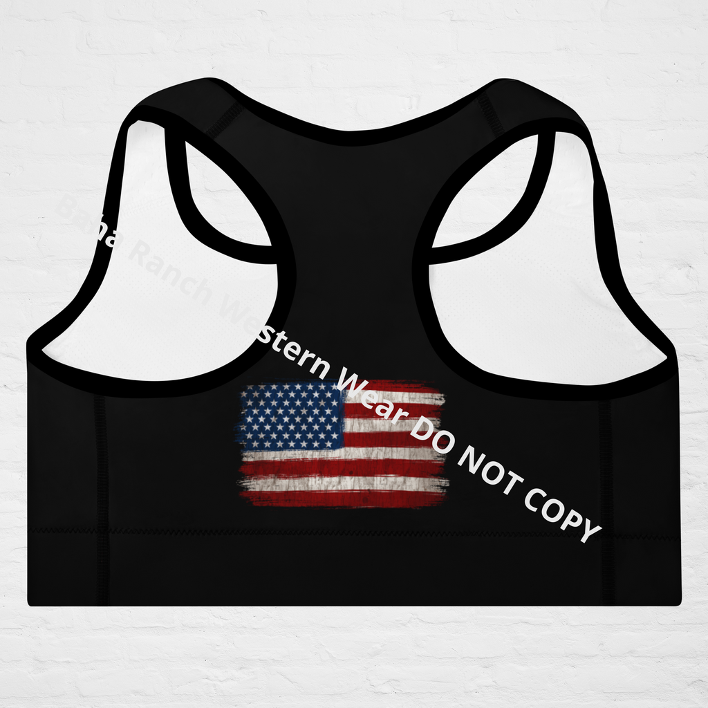 Hells Comin With Me Padded Sports Bra
