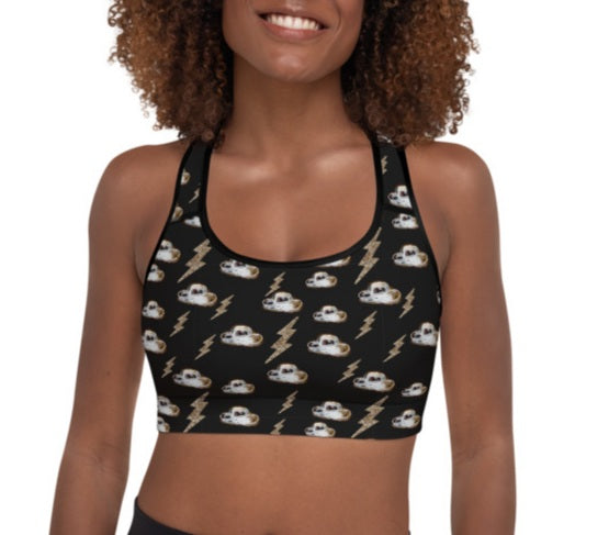 Disco Cowgirl Sports Bra