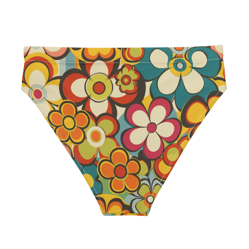 Yeehaw Woodstock Retro Floral Bikini Bottom