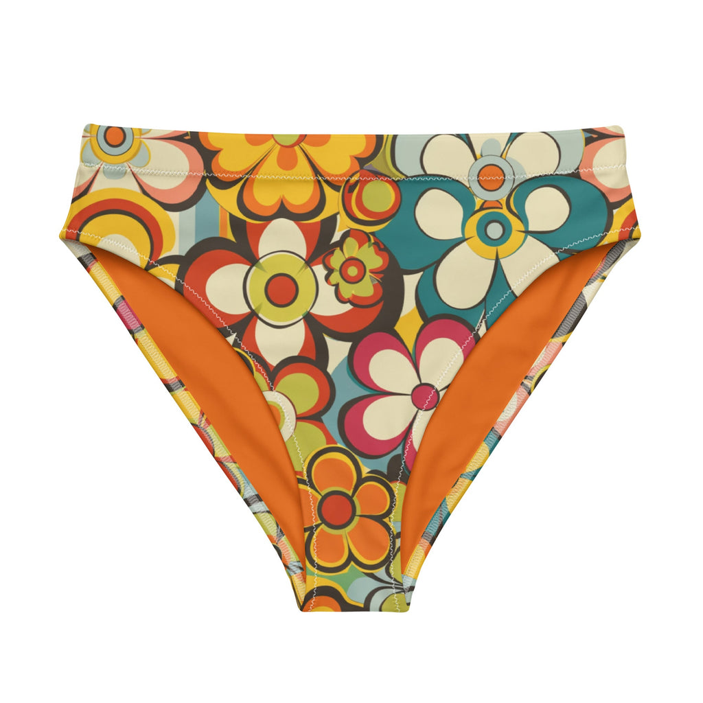 Yeehaw Woodstock Retro Floral Bikini Bottom