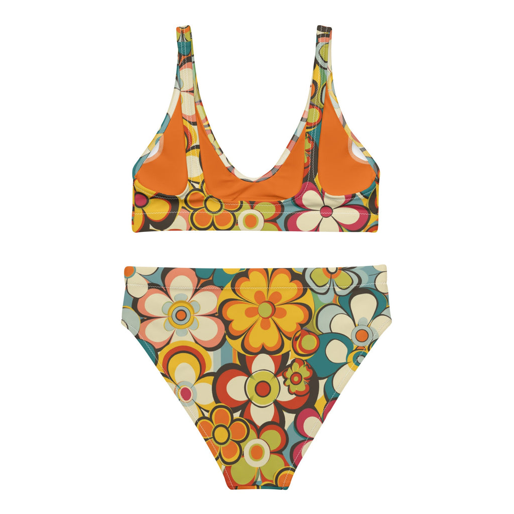 Yeehaw Woodstock Retro Floral Bikini