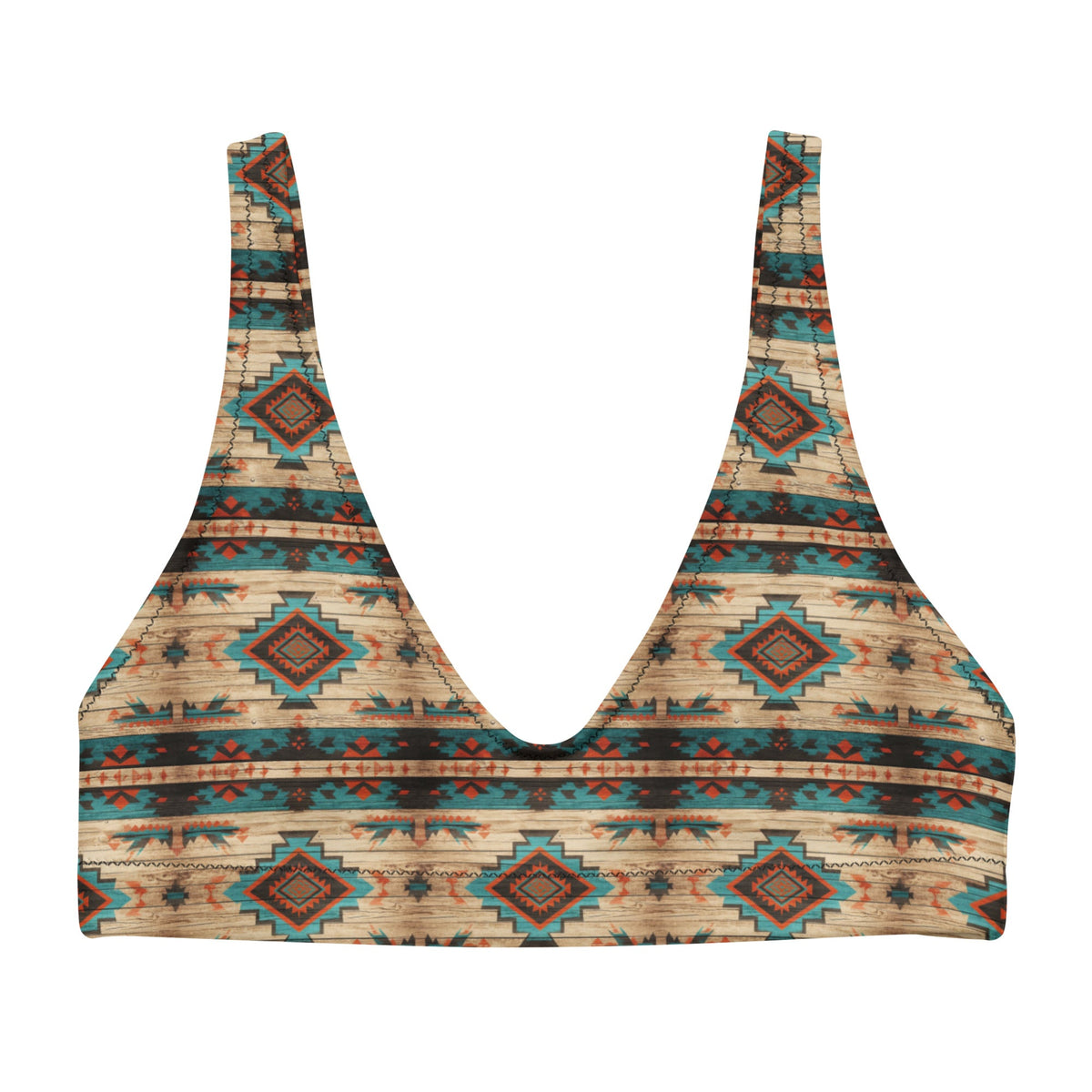 Baha Ranch Arizona Aztec Padded Bikini Top
