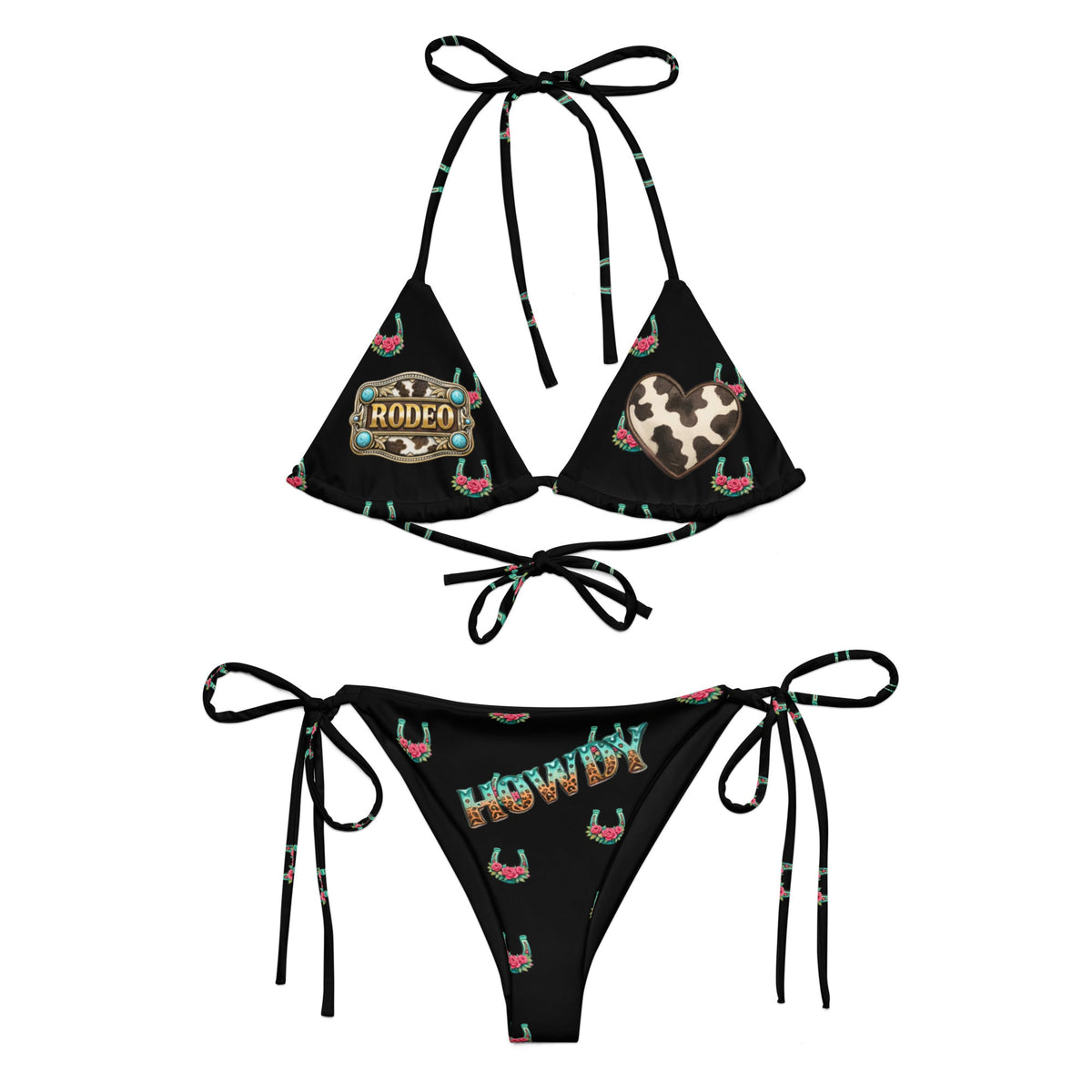 Baha Ranch Yeehaw Howdy Y'all String Bikini
