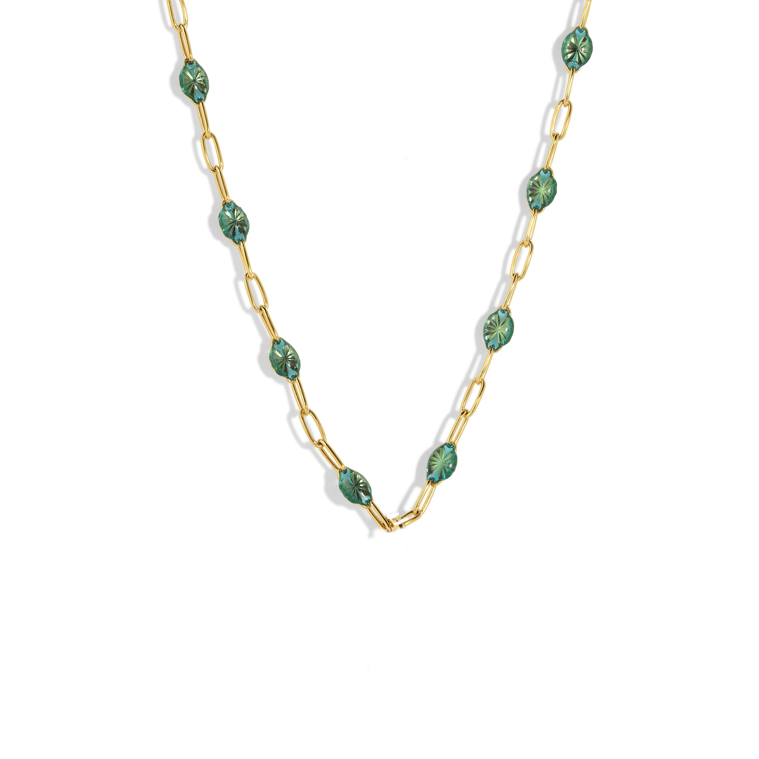 Maldives Enamel Choker - AQUA