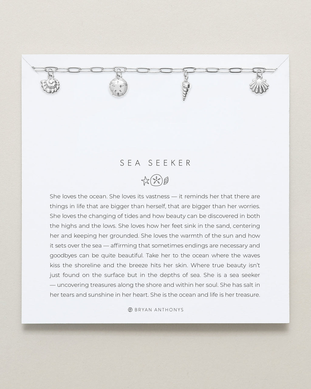 Sea Seeker Charm Bracelet