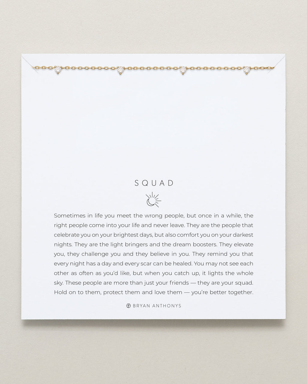 Squad Crystal Bracelet
