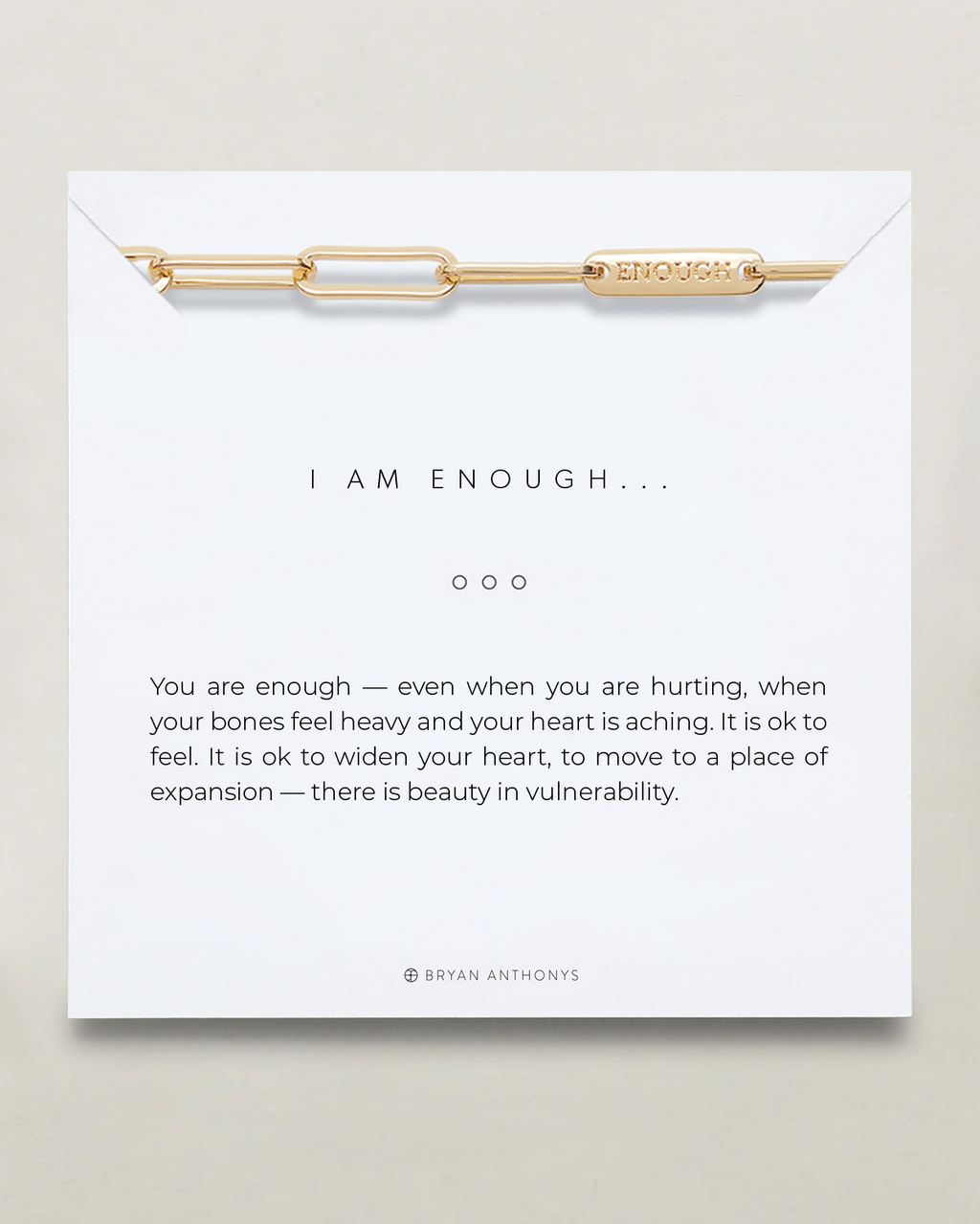 I Am Enough Necklace