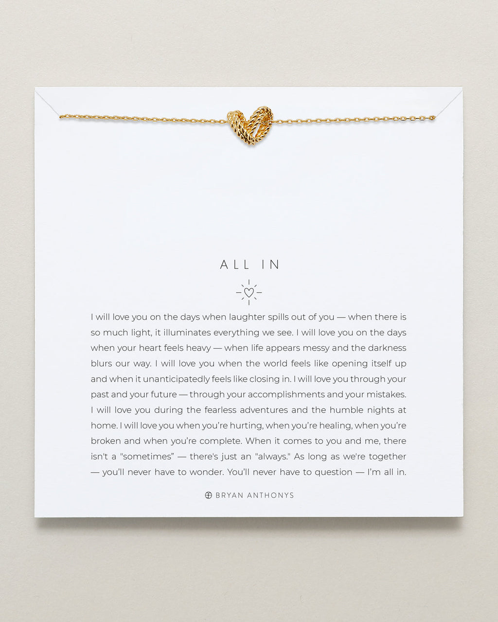 All In Bracelet