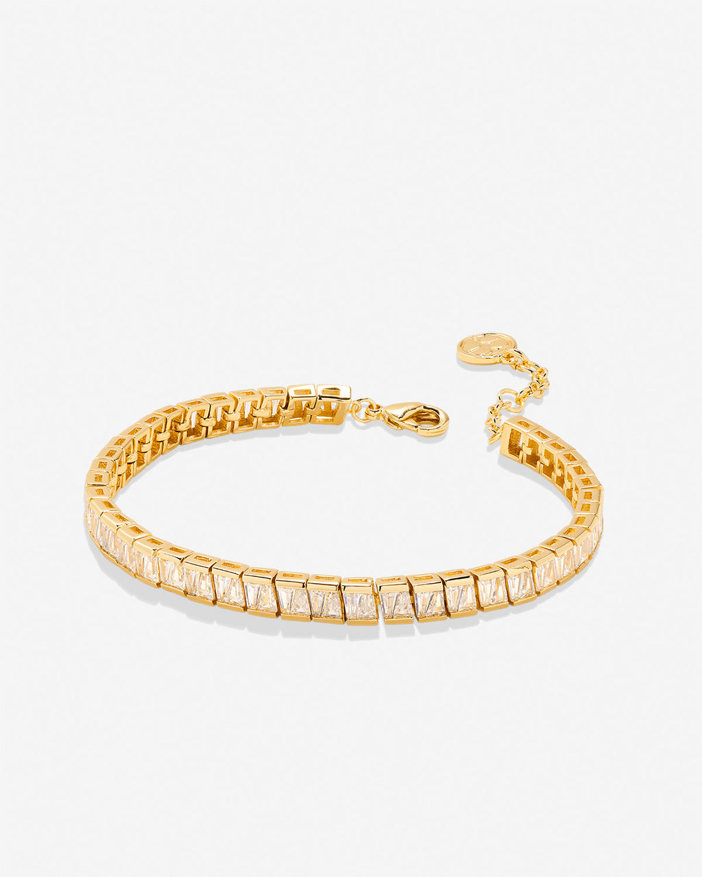 Mom Baguette Tennis Bracelet