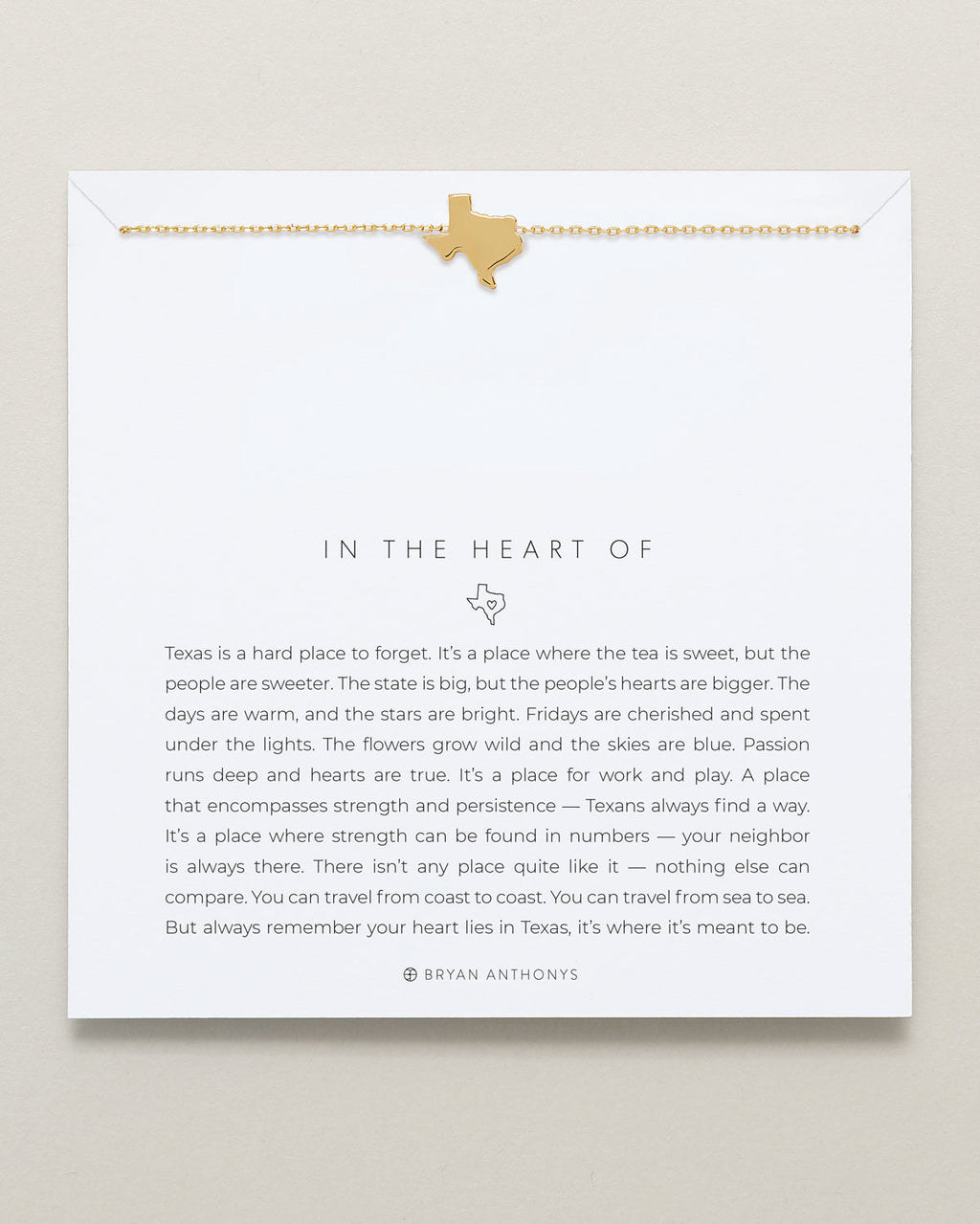 In The Heart Of Necklace — Texas