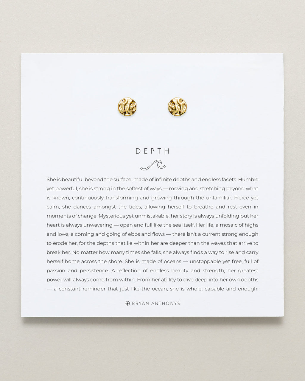 Depth Stud Earrings
