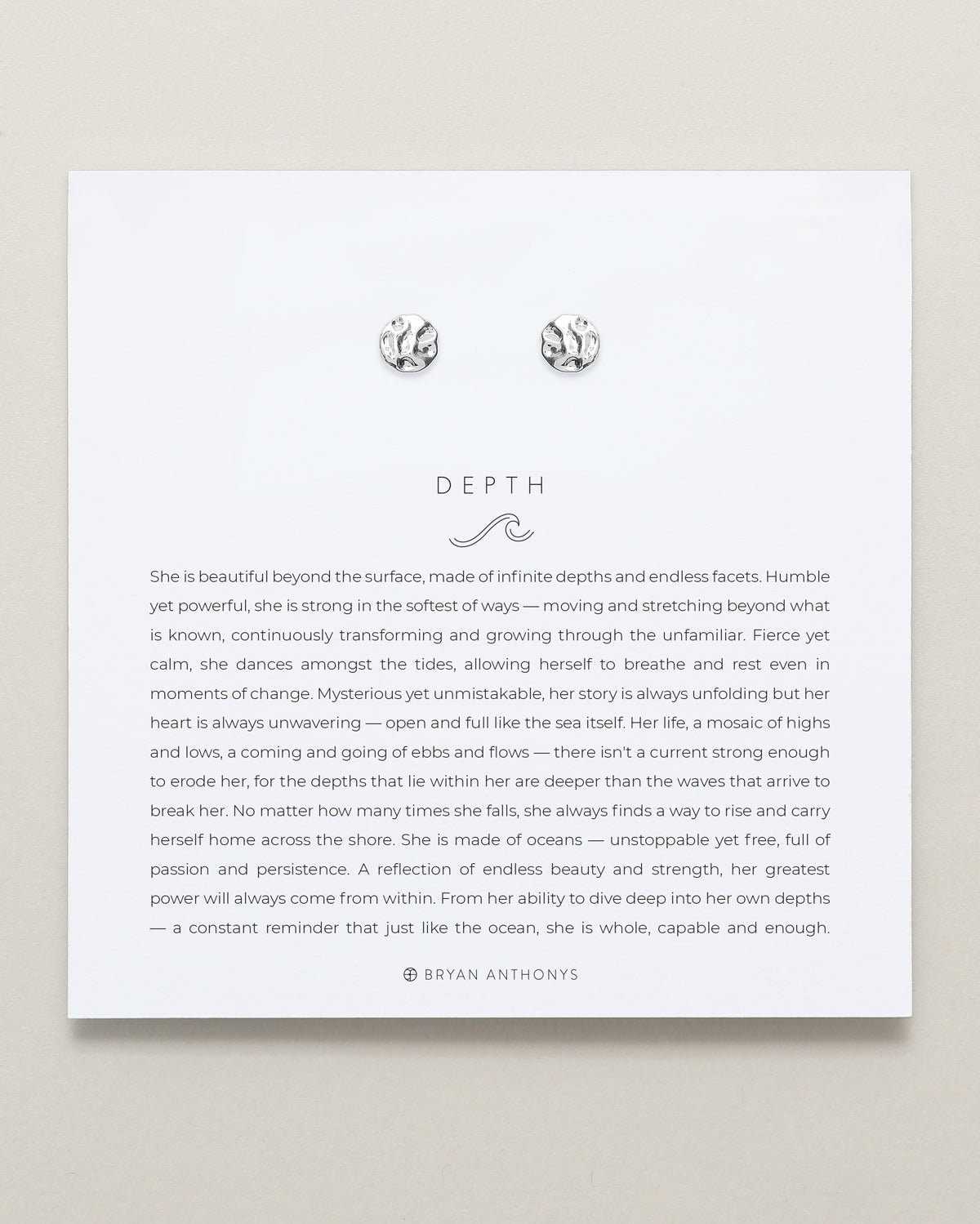 Depth Stud Earrings