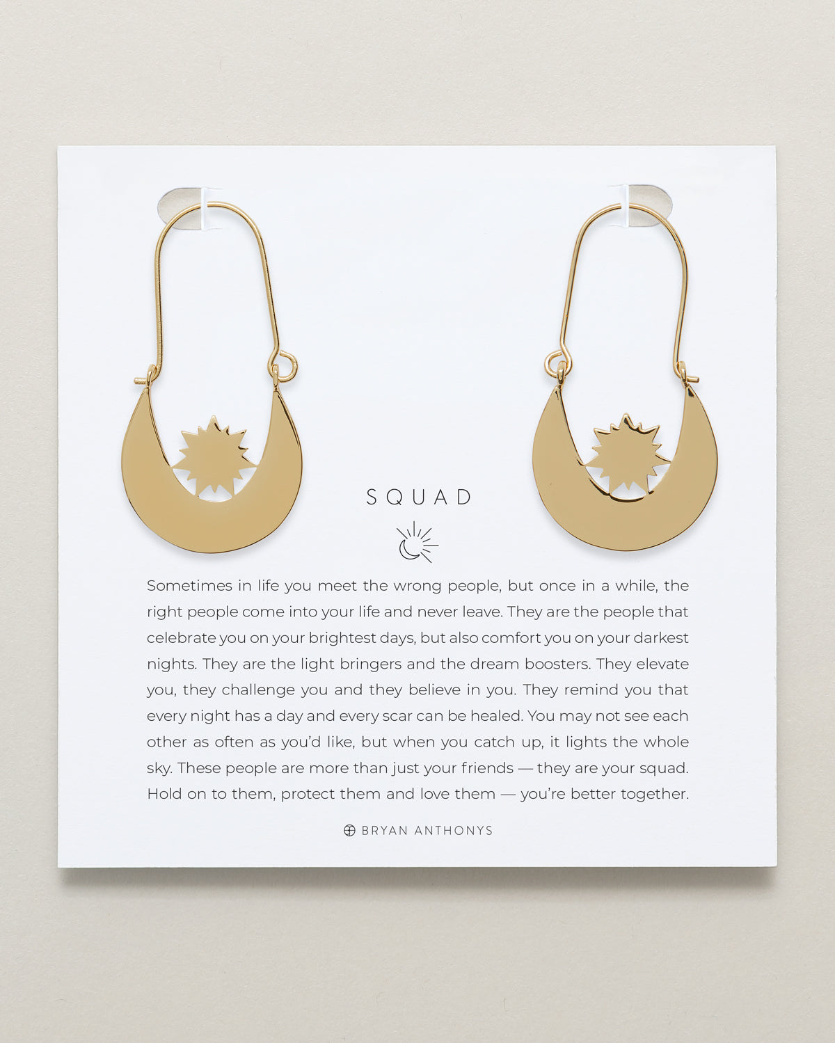 Squad Hoop Earrings