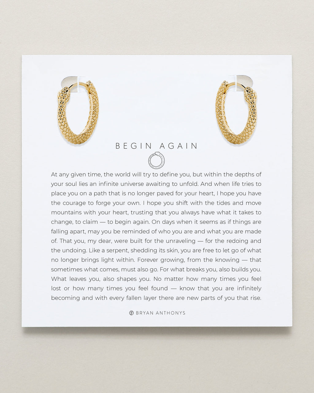 Begin Again Midi Hoop Earrings