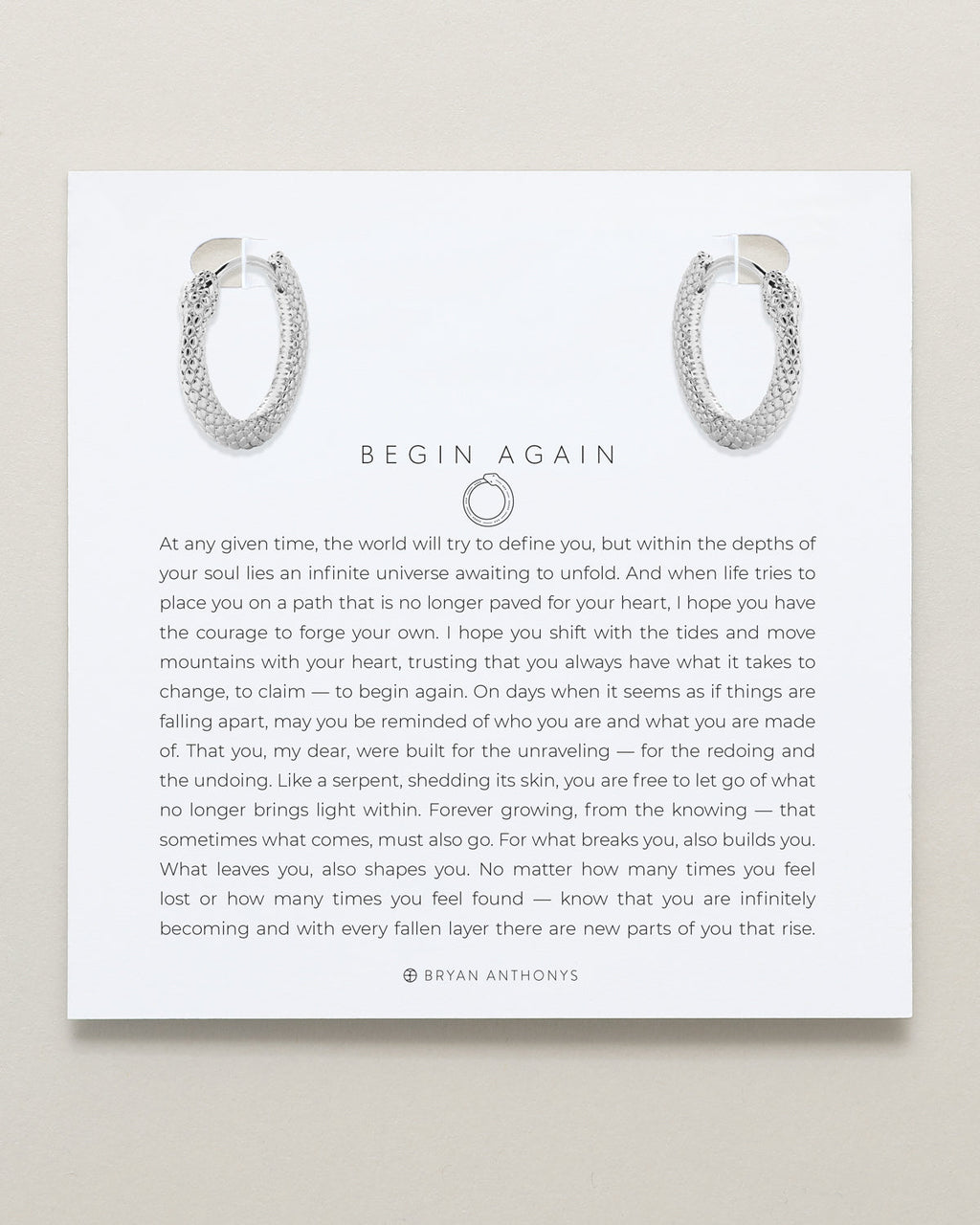 Begin Again Midi Hoop Earrings