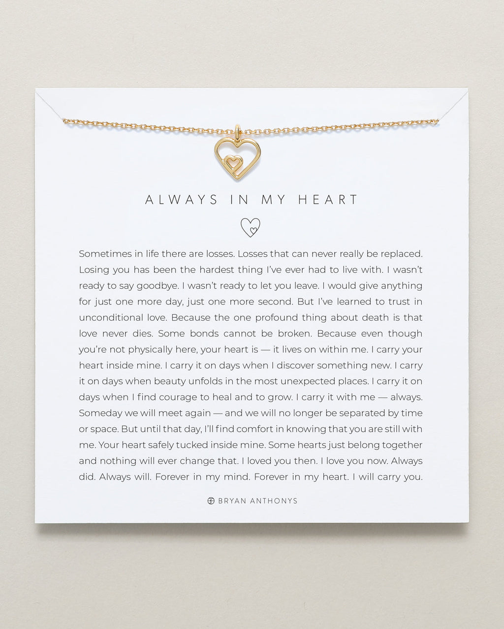 Always In My Heart Necklace