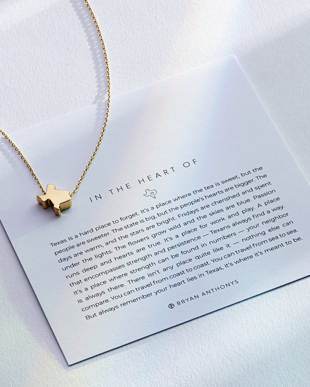 In The Heart Of Necklace — Texas