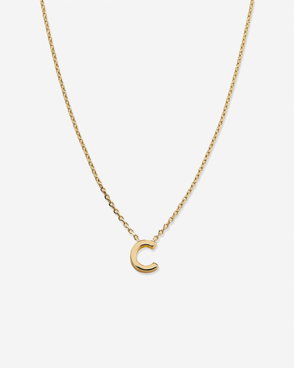 Just For You Initial Necklace — C