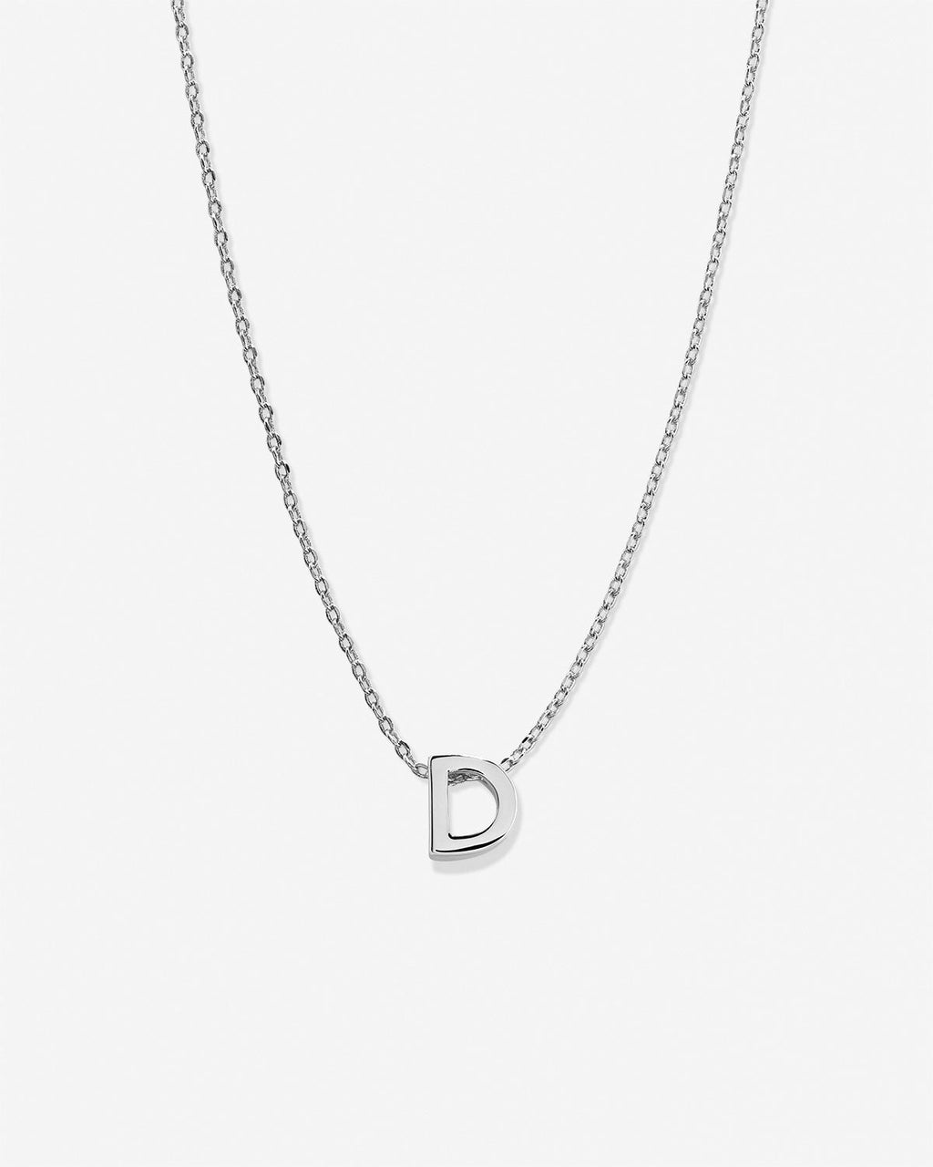 Just For You Initial Necklace — D