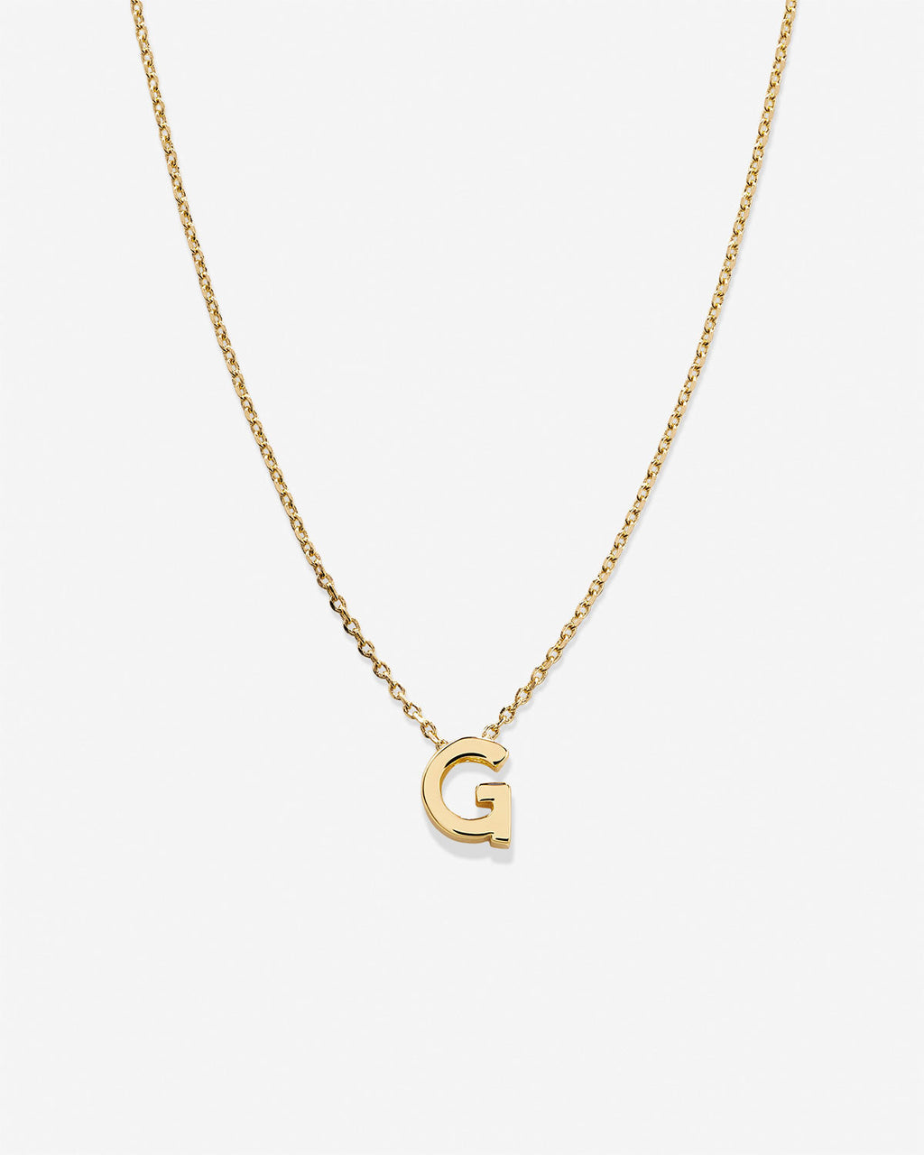 Just For You Initial Necklace — G