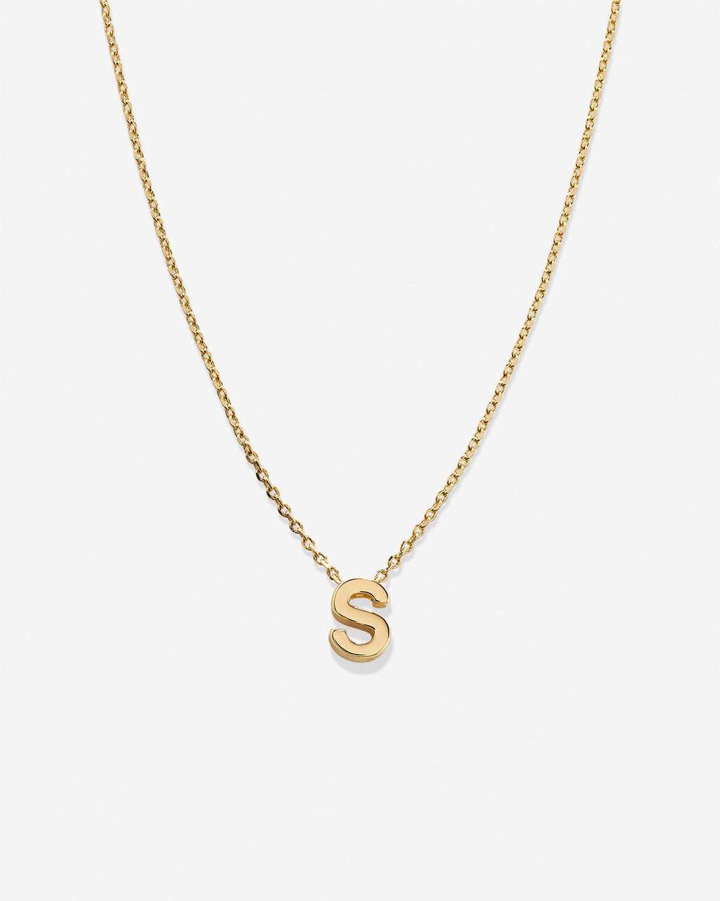 Just For You Initial Necklace — S