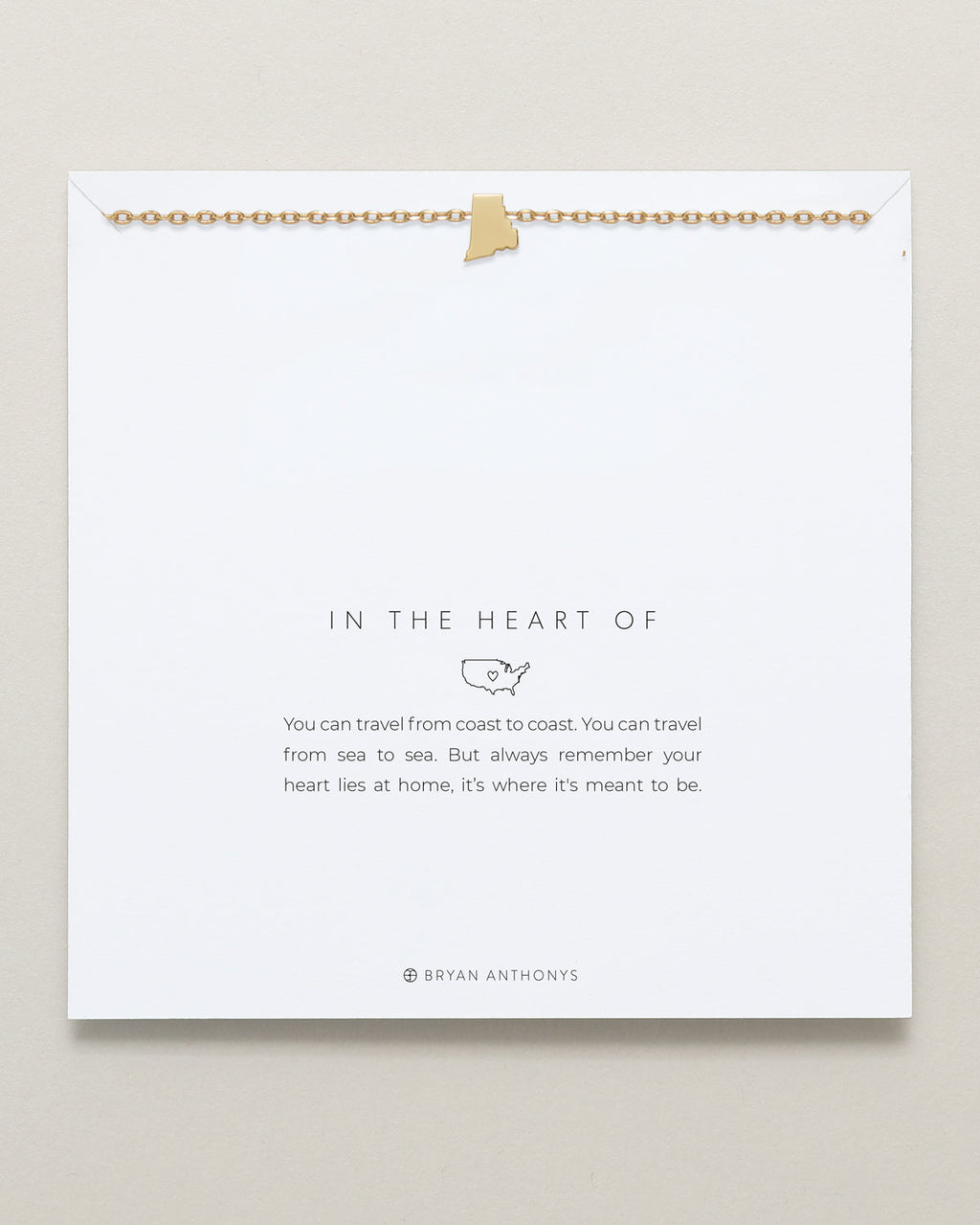 In The Heart Of Necklace — Rhode Island
