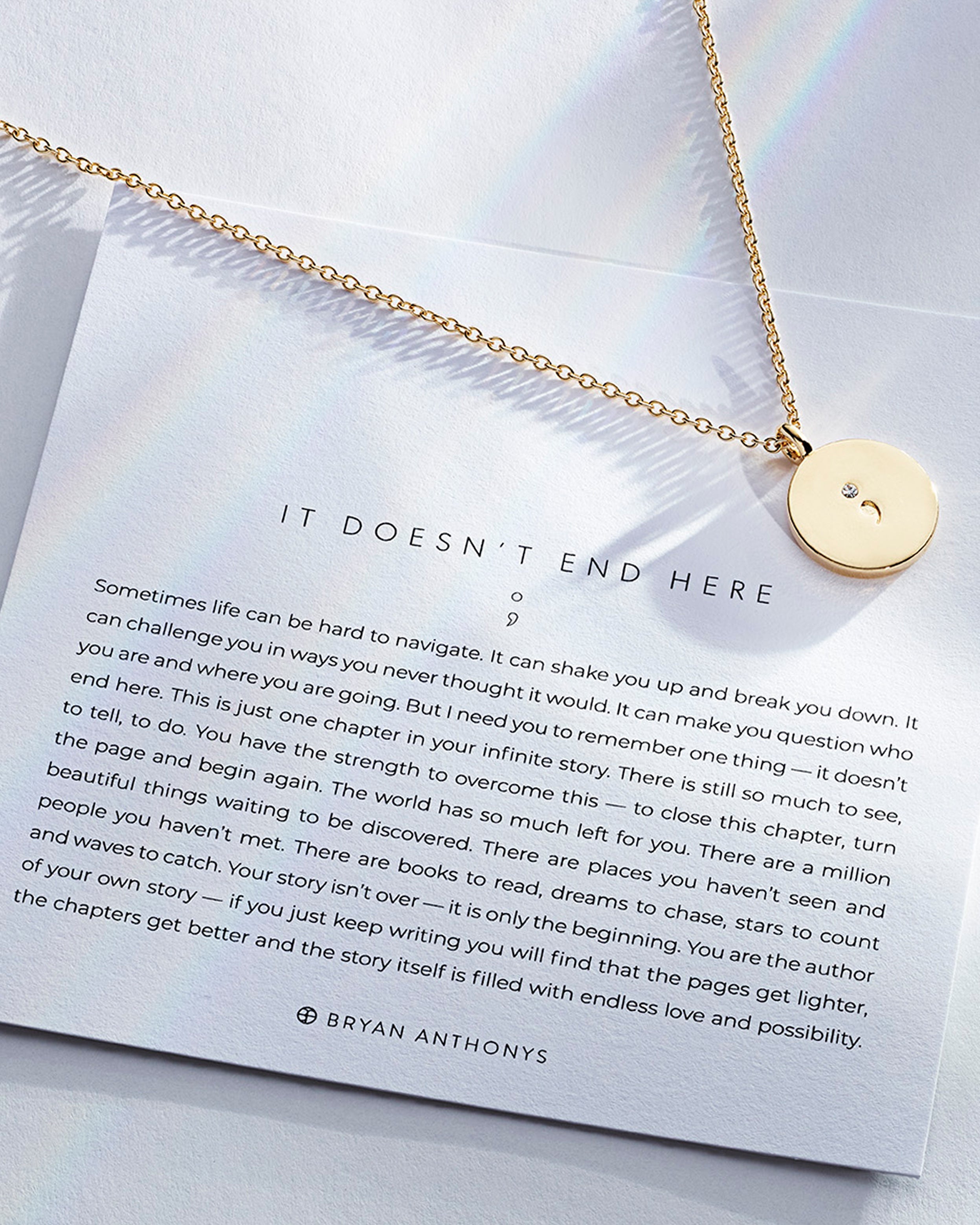 It Doesn't End Here Necklace