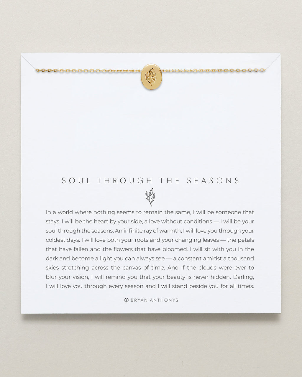 Soul Through The Seasons Necklace