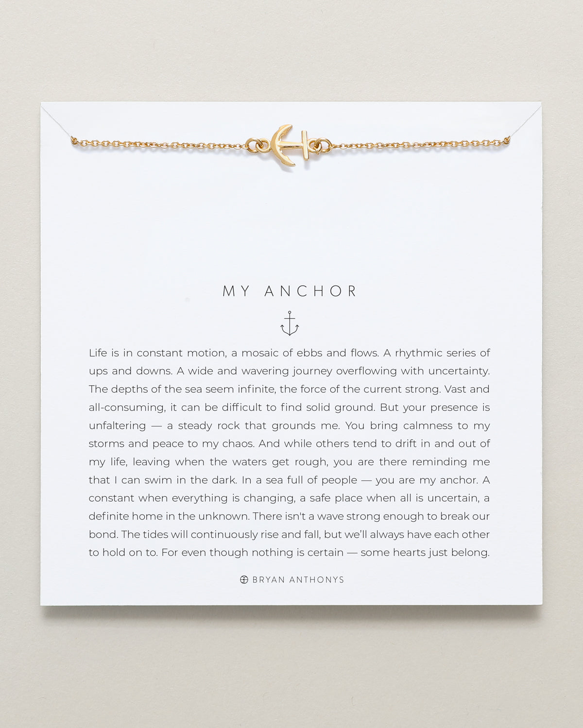 My Anchor Necklace